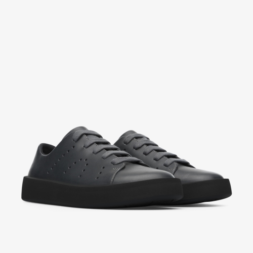 Camper Courb Womens Sneakers US-45245 Black / Grey Sale Clearance